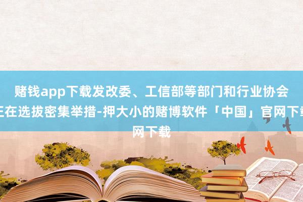 赌钱app下载发改委、工信部等部门和行业协会正在选拔密集举措-押大小的赌博软件「中国」官网下载